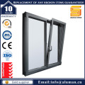 Economy Powder Coating Aluminum Glass Casement Window